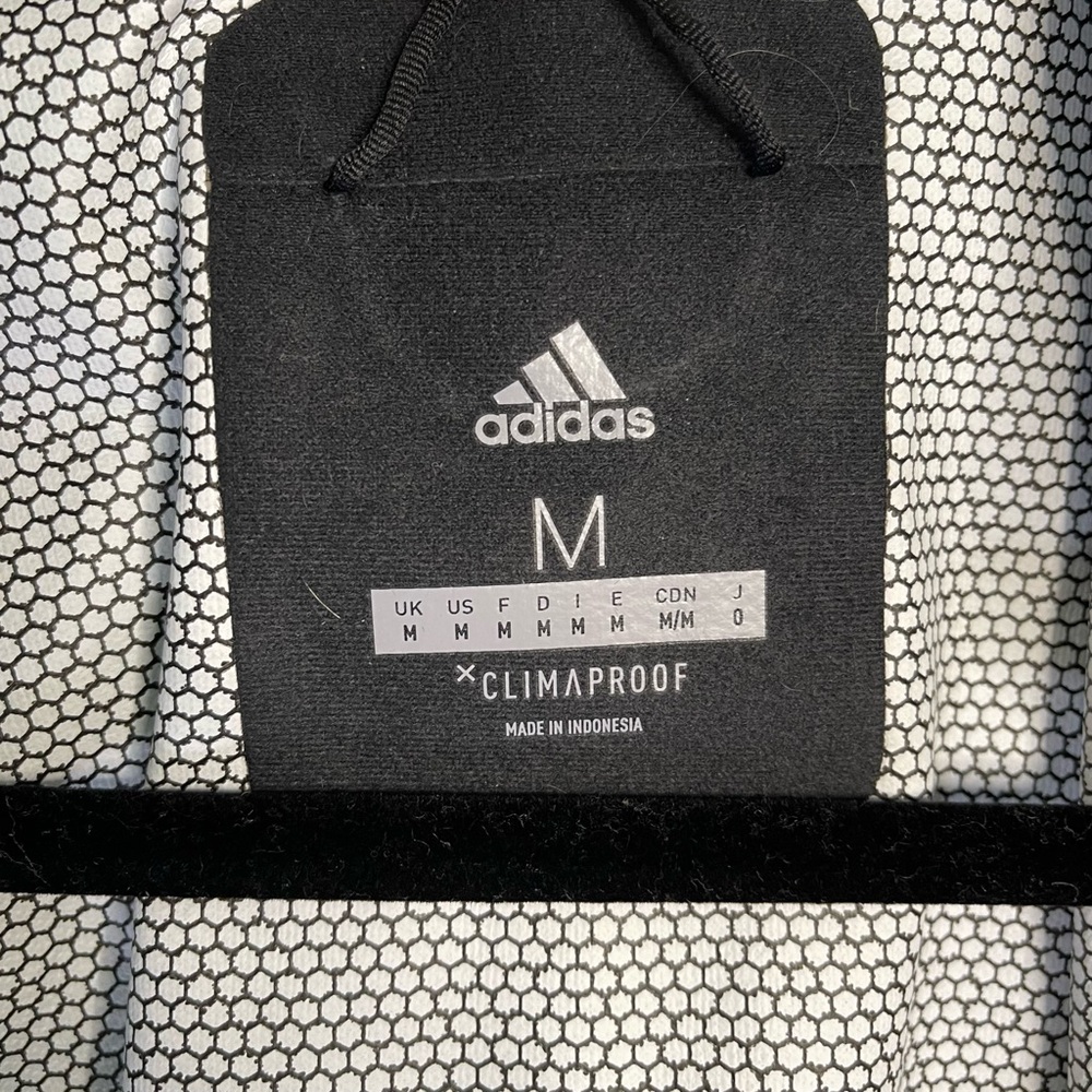 Adidas Terrex Primeknit Waterproof Jacket with Hood Black Gray M - Picture 6 of 7